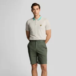 Course Stretch Chino Grön>Lyle & Scott New