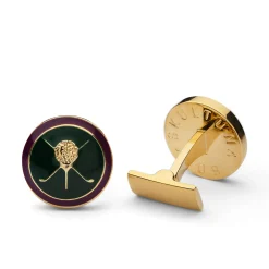 Cufflinks British Sporting Golf Grön>Skultuna Hot