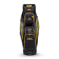 Dri-Tech MagLock Cartbag Svart Silver Gul>PowaKaddy New