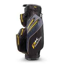 Dri-Tech MagLock Cartbag Svart Silver Gul>PowaKaddy New