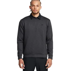 Drive Midlayer Crew Svart>Under Armour Clearance