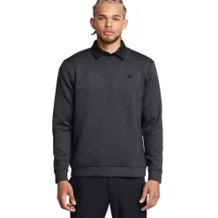 Drive Midlayer Crew Svart>Under Armour Clearance