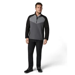 Emea Fz 1/2 Zip Wind Svart>Callaway Hot