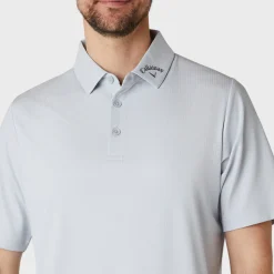 Emea Ss Ventilated Jacquard Polo>Callaway Online