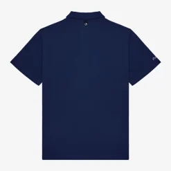 Fairway Baldwin Polo Blå>Malbon Golf Clearance