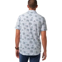 Flourish Button Up Vit>Travis Mathew Discount