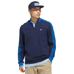 F 3 Str 1/4 Zip>Adidas Golf Originals New