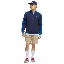 F 3 Str 1/4 Zip>Adidas Golf Originals New