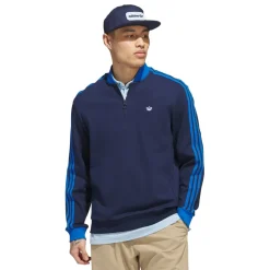 F 3 Str 1/4 Zip>Adidas Golf Originals New