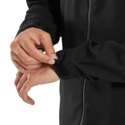 Full-Zip Zephyr Windshirt Svart>FootJoy New