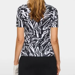 Georgia Print Polo>J.Lindeberg Clearance