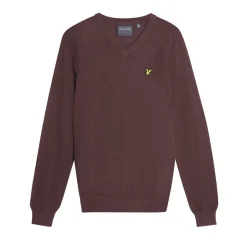 Golf V Neck Pullover Rosa>Lyle & Scott