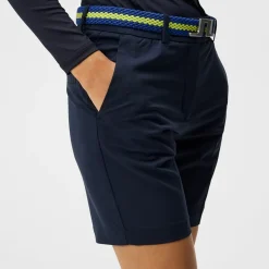 Gwen Long Shorts Blå>J.Lindeberg Clearance