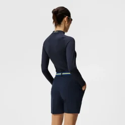 Gwen Long Shorts Blå>J.Lindeberg Clearance