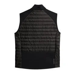 Hayden Quilt Hybrid Vest Svart>J.Lindeberg Best