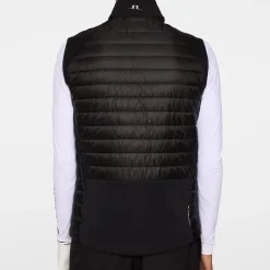 Hayden Quilt Hybrid Vest Svart>J.Lindeberg Best