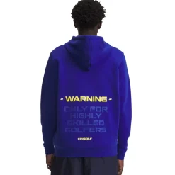 Hazard Warning Hoodie Blå>Under Armour Sale