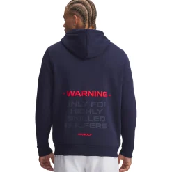 Hazard Warning Hoodie Blå>Under Armour Discount