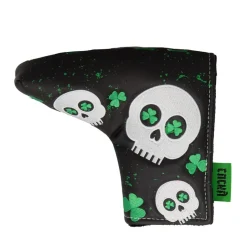 Headcover Putter Blade Svart Grön>Pure