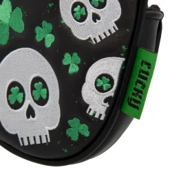 Headcover Putter Mallet Svart Grön>Pure