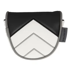 Headcover Putter Mallet Vit Svart>Pure