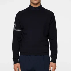 Heath Knitted Sweater Blå>J.Lindeberg Best