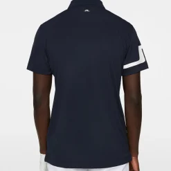 Heath Regular Fit Golf Polo Blå>J.Lindeberg Clearance