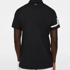 Heath Regular Fit Golf Polo Svart>J.Lindeberg