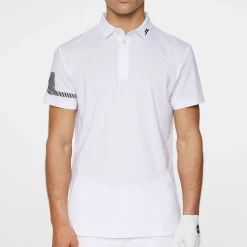 Heath Strike Polo Vit>J.Lindeberg Outlet