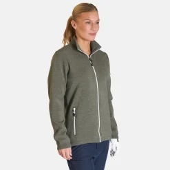 Hedda WB Full Zip Grön>Ivanhoe Best