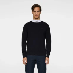 Henry Knitted Sweater Blå>J.Lindeberg Hot