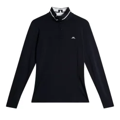 Hertta Long Sleeve Polo Blå>J.Lindeberg Outlet