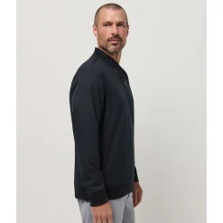 Highway M 1/4 Zip Svart>Travis Mathew Clearance