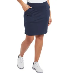 Interlock Skort - Long Blå>FootJoy Online