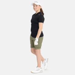 Jr Tech Blade V-Neck Tee Svart>Bogeys & Birdies Hot