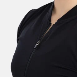 Jr Tech Blade V-Neck Tee Svart>Bogeys & Birdies Hot
