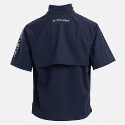 Jr Windbreaker SS 1/4 Zip Blå>Bogeys & Birdies Hot