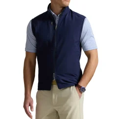 Knit Full Zip Vest Tech Terry>Ralph Lauren Hot