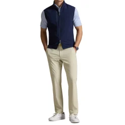 Knit Full Zip Vest Tech Terry>Ralph Lauren Hot