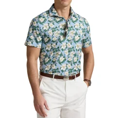Knit-Polo LT WT Airflow AOP>Ralph Lauren Sale