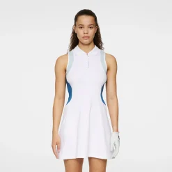 Krissi Dress Vit>J.Lindeberg Online