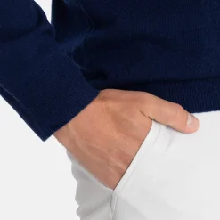 Lambswool Blend Quarter Zip>Lyle & Scott New