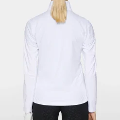 Lauryn Quarter Zip Mid Layer Vit>J.Lindeberg Best