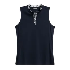 Leya Sleeveless Top Blå>J.Lindeberg Best