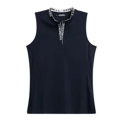 Leya Sleeveless Top Blå>J.Lindeberg Best