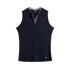Leya Sleeveless Top Blå>J.Lindeberg Sale