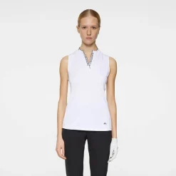 Leya Sleeveless Top Vit>J.Lindeberg Online