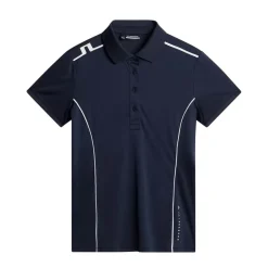 Leyla Polo Blå>J.Lindeberg Outlet