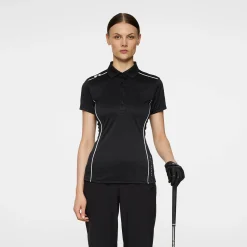 Leyla Polo Svart>J.Lindeberg Sale