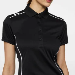 Leyla Polo Svart>J.Lindeberg Sale